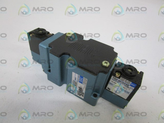 MAC SOLENOID VALVE 6321D-000-PM-601DA *USED*