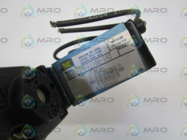 MAC VALVE 811C-PM-111DA-142 (AS PICTURED) *USED*