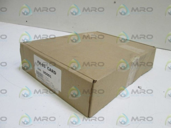 PEABODY ENGINEERING FV-03 SCANNER CIRCUIT BOARD  NSMP