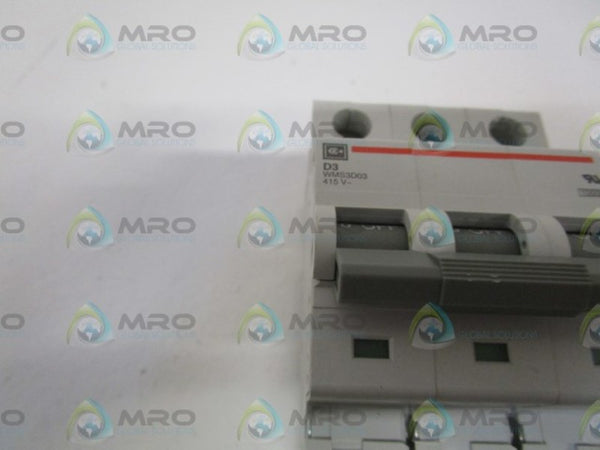 CUTLER-HAMMER 415V CIRCUIT BREAKER D3 WMS3D03  NSNP