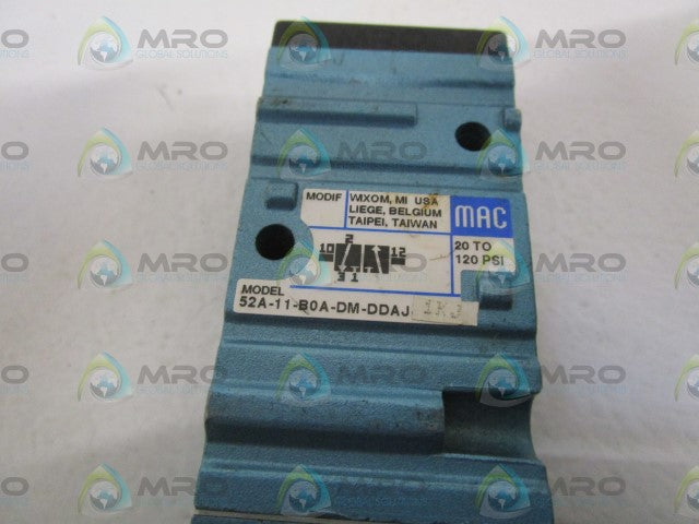 MAC VALVE 52A-11-B0A-DM-DDAJ-1KJ *USED*