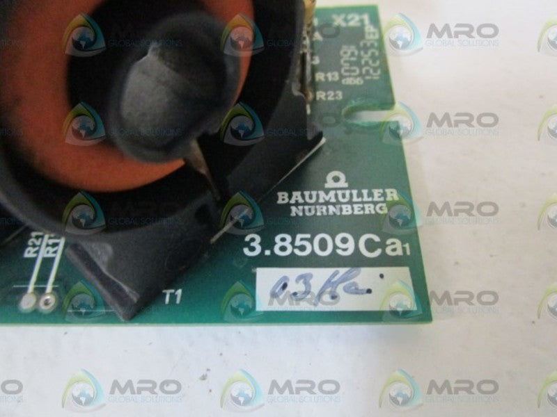 BAUMULLER PC BOARD 3.8509Ca  UNMP