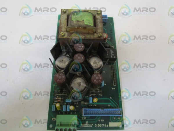 BAUMULLER POWER SUPPLY BOARD 3.8617Ba  UNMP