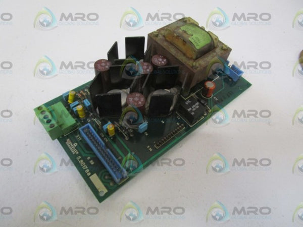 BAUMULLER POWER SUPPLY BOARD 3.8617Ba  UNMP