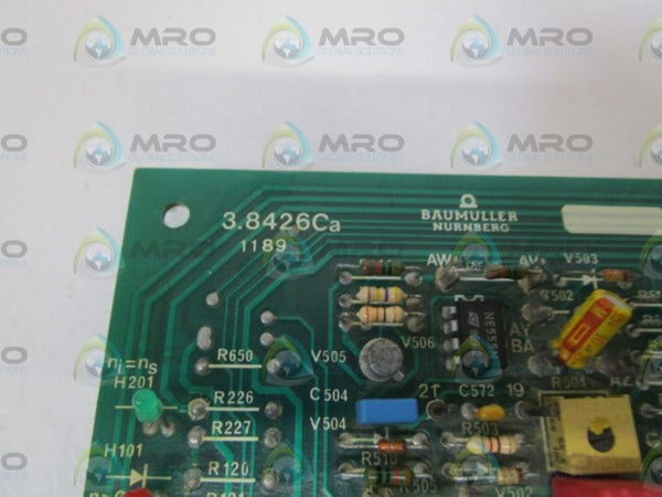 BAUMULLER SERVO CONTROL CIRCUIT BOARD MODULE 3.8426Ca  UNMP