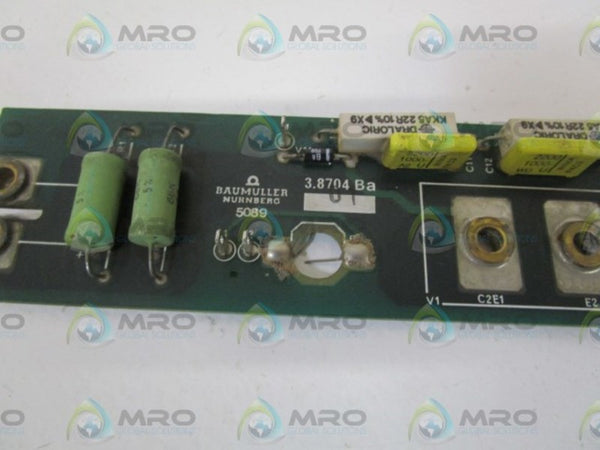BAUMULLER PC BOARD 3.8704Ba  UNMP