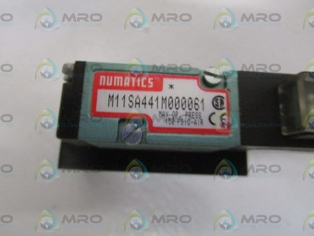 NUMATICS SOLENOID VALVE M11SA441M000061 *NEW NO BOX*