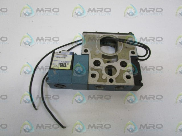 MAC SOLENOID VALVE 811C-PM-111DA-163 *USED*