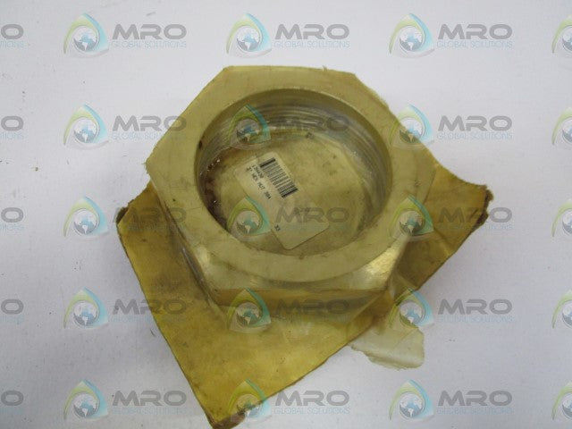 MRO INDUSTRIAL 3" HEX NUT 304 13H430 * ORIGINAL PACKAGE *
