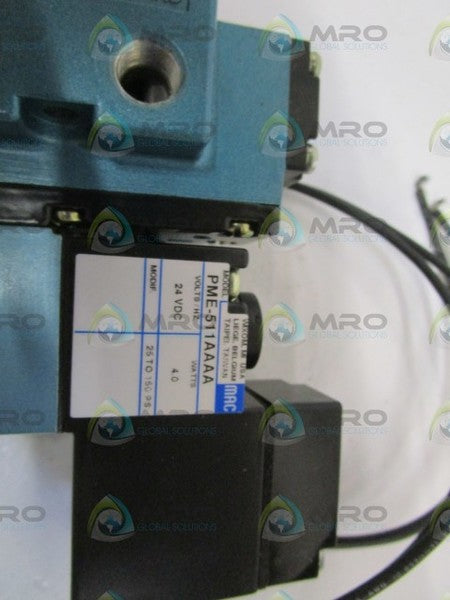 MAC SOLENOID VALVE 911B-PM-511AA *NEW NO BOX*