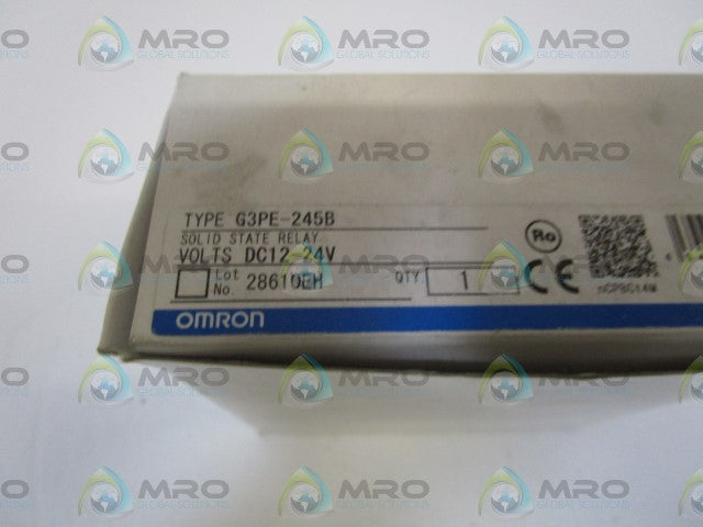 OMRON SOLID STATE RELAY G3PE-245B *NEW IN BOX*