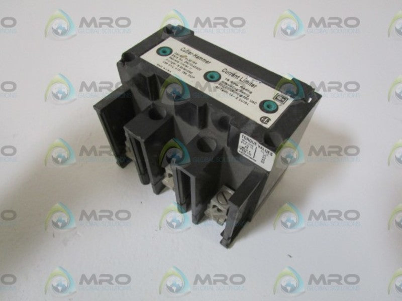 CUTLER-HAMMER CURRENT LIMITER EL3015R (AS PICTURED)  UNMP