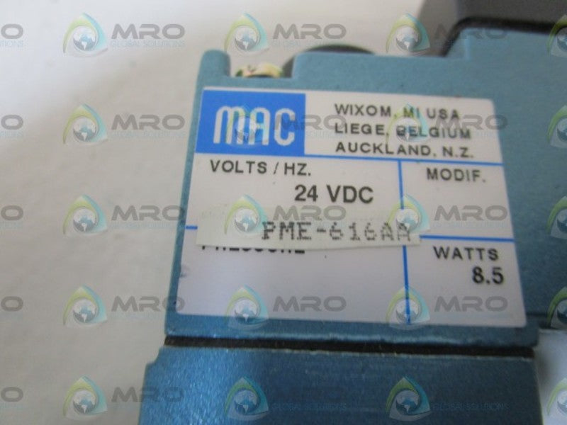 MAC SOLENOID VALVE PME-616AA *NEW NO BOX*
