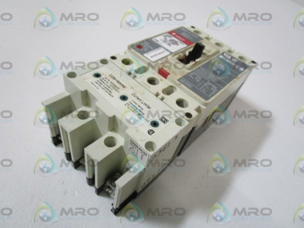 CUTLER HAMMER HMCP003A0 CIRCUIT BREAKER w/ ELC3003R CURRENT LIMITER  UNMP