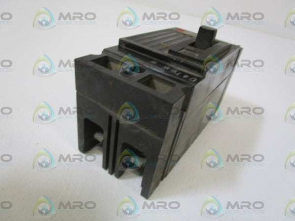 GENERAL ELECTRIC TED124020 CIRCUIT BREAKER 20A 480VAC  UNMP