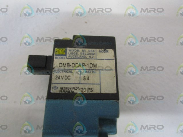 MAC SOLENOID VALVE DMB-DDAP-1DM *USED*