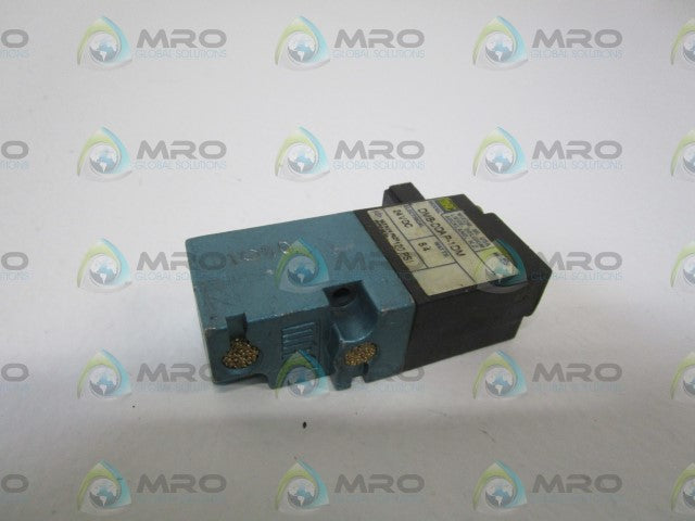 MAC SOLENOID VALVE DMB-DDAP-1DM *USED*