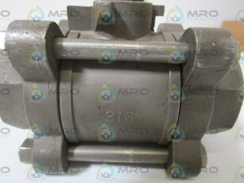 BALL VALVE 316 1-1/2" 800 WOG (AS PICTURED)  UNMP