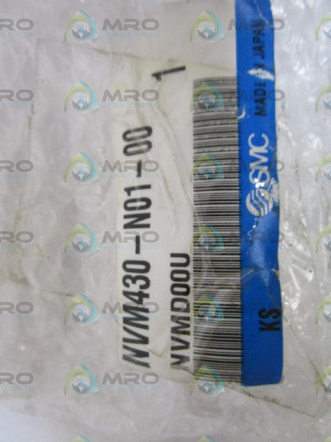 SMC 1/8" MECHANICAL VALVE NVM430-N01-00 *NEW NO BOX*