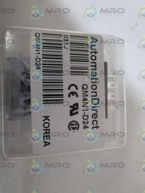 LOT OF 3 AUTOMATION DIRECT CONTROL RELAY QM4N1-D24 *ORIGINAL PACKAGE*
