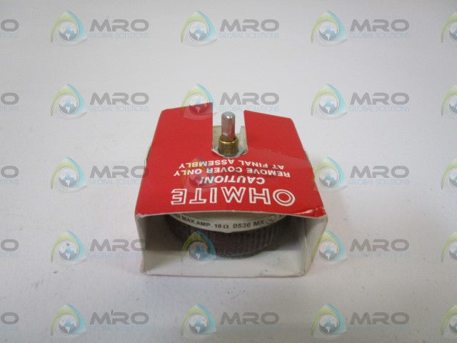 OHMITE RHEOSTAT RKS10R *NEW NO BOX*