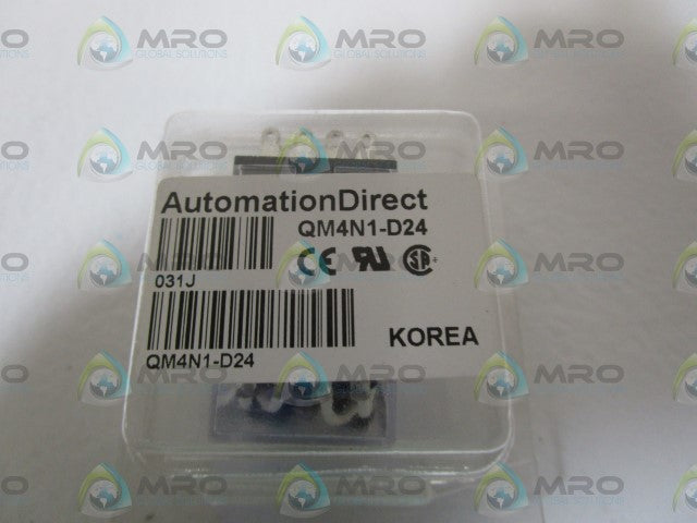 LOT OF 5 AUTOMATION DIRECT CONTROL RELAY QM4N1-D24 *ORIGINAL PACKAGE*