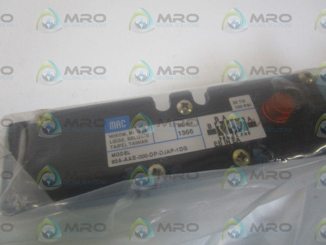 MAC SOLENOID VALVE 93A-AAB-000-DP-DJAP-1DG *NEW IN BOX*