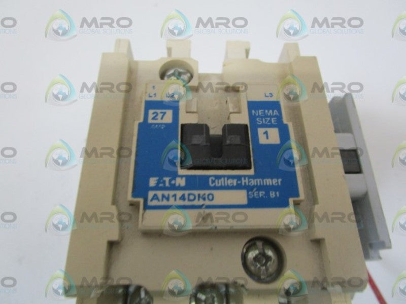 EATON SIZE 1 STARTER AN14DN0 SER. B1  UNMP