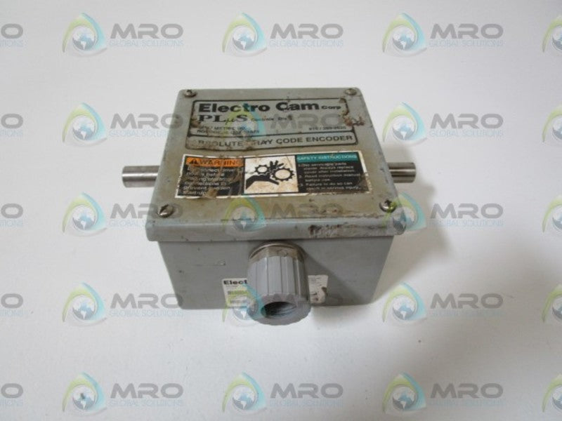 ELECTRO CAM ABSOLUTE GRAY CODE ENCODER PS-4256-12-DDN (AS PICTURED)  UNMP