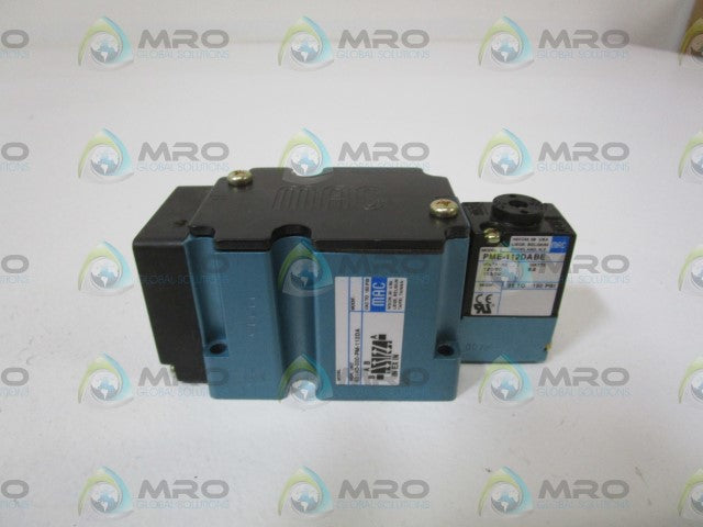 MAC SOLENOID VALVE 6314D-000-PM-112DA *USED*