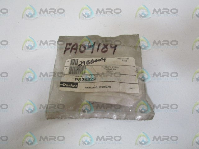 PARKER CONNECTOR KIT PS2932P *NEW IN FACTORY BAG*