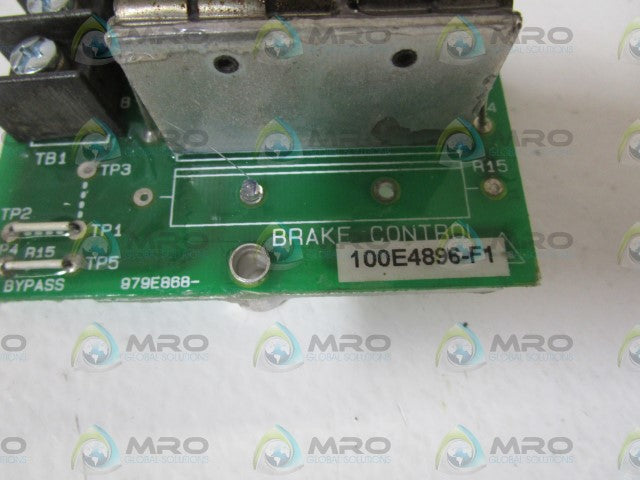 JOYGLOBAL PH METERS 100E4896F1 BRAKE CONTROL BOARD *USED*
