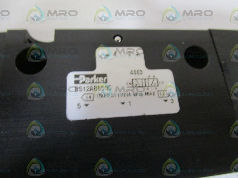 PARKER VALVE B512AB553C *NEW IN BOX*