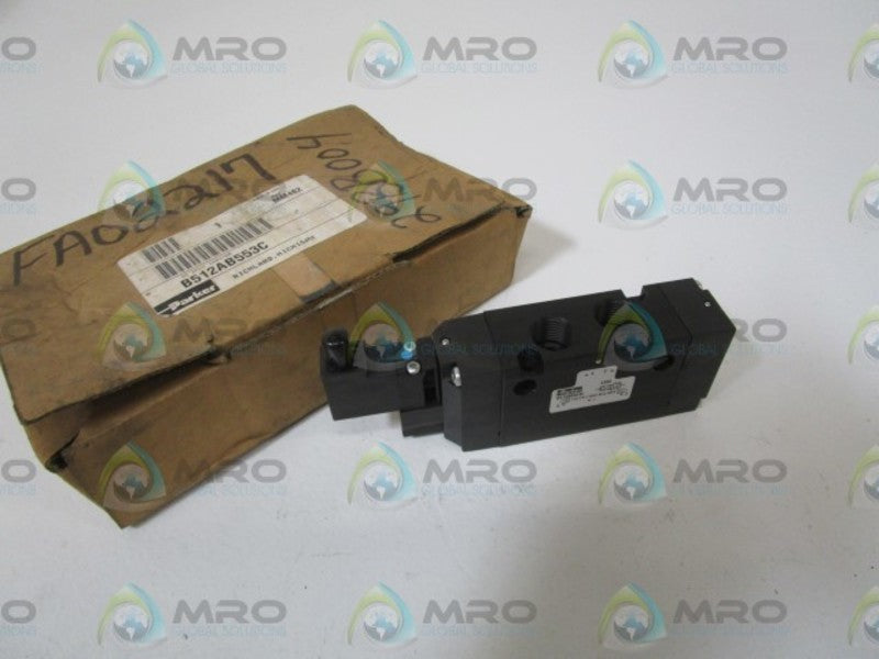 PARKER VALVE B512AB553C *NEW IN BOX*