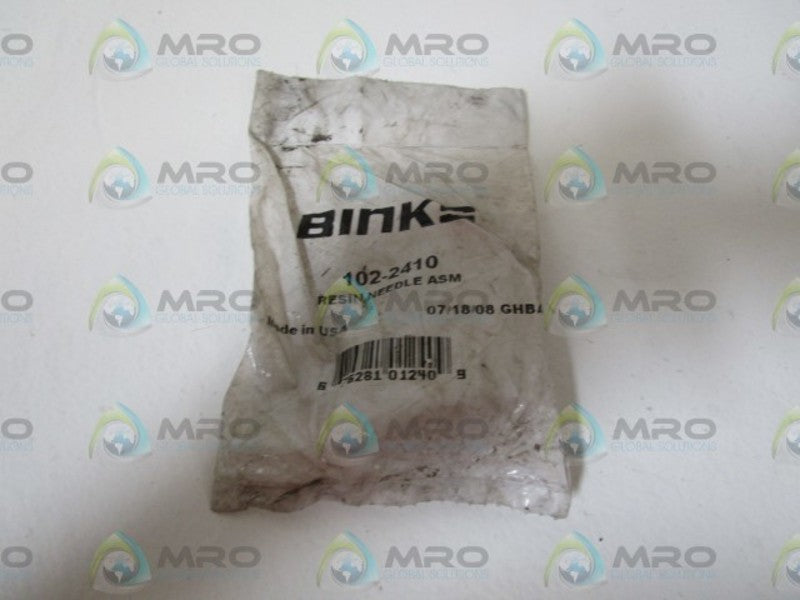 BINKS RESIN NEEDLE ASM 102-2410 * NEW IN FACTORY BAG *