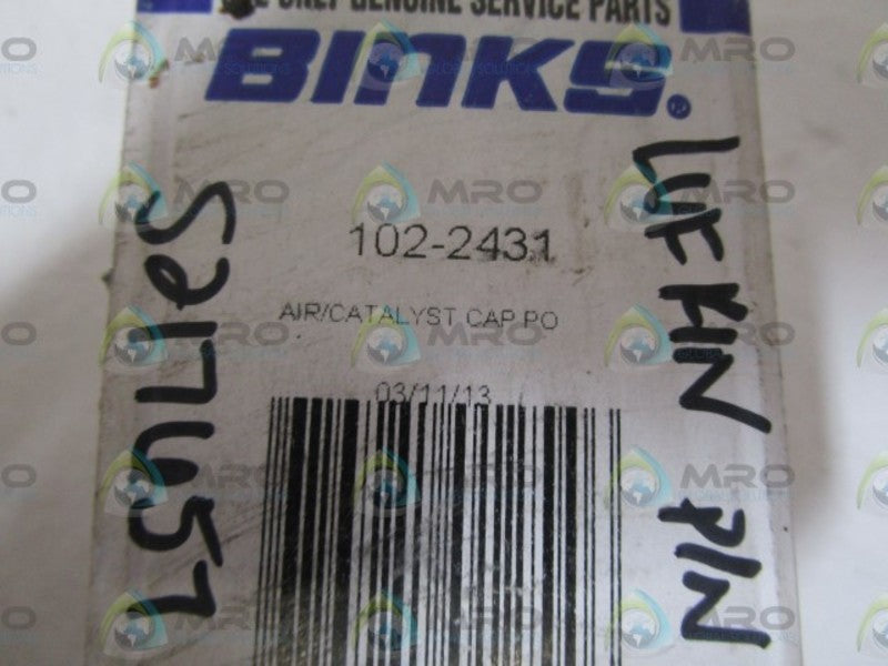 BINKS AIR/CATALYST CAP PO 102-2431  NSMP
