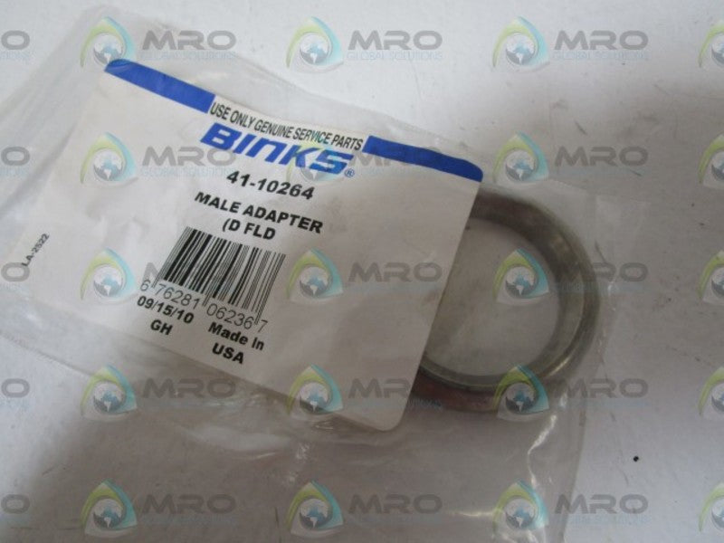 BINKS MALE ADAPTER 41-10264  NSMP