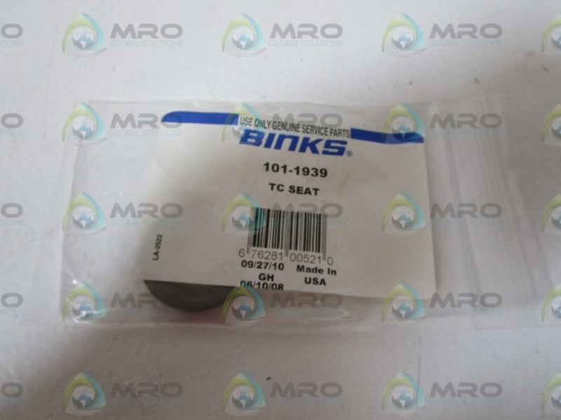 BINKS TC SEAT 101-1939  NSMP