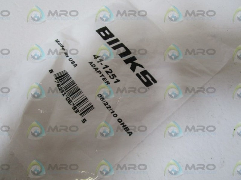 BINKS ADAPTER 41-1251  NSMP