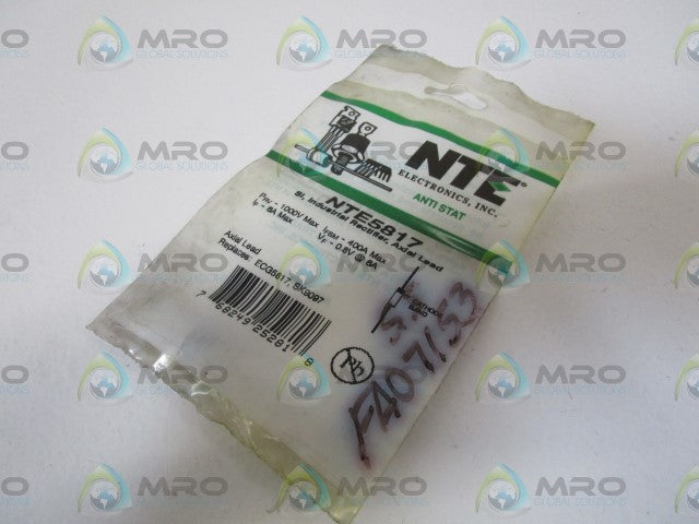 LOT OF 10 NTE RECTIFIER NTE5817 *NEW IN FACTORY BAG*