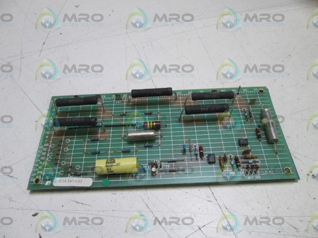 RELIANCE ELECTRIC PC BOARD PHASE SEQUENCER 0-54349-2 *USED*