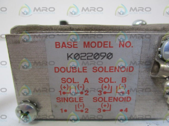 PARKER K022090 BASE *NEW NO BOX*