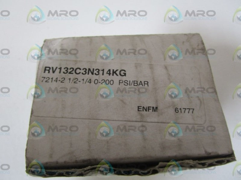 ENFM 0/200PSI PRESSURE GAUGE RV132C3N314KG  NSMP