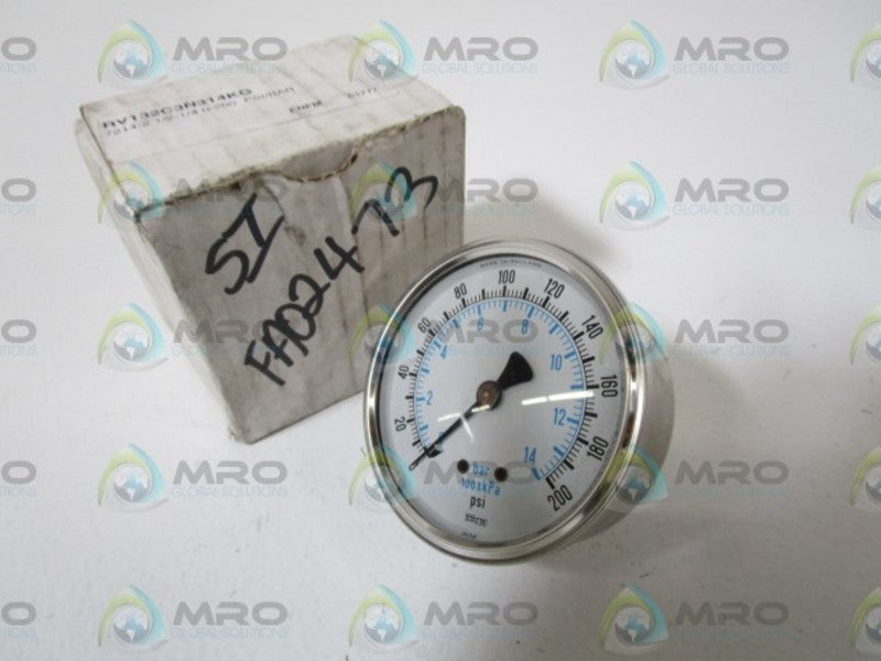 ENFM 0/200PSI PRESSURE GAUGE RV132C3N314KG  NSMP