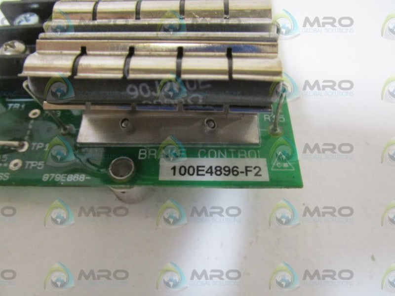 P&H BRAKE CONTROL BOARD 100E4896-F2 *USED* ???