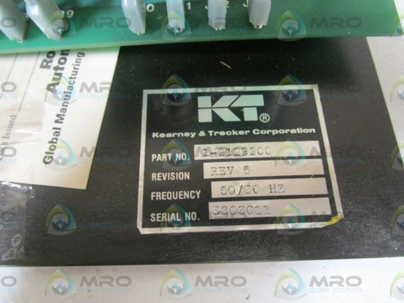 KEARNEY & TRECKER 1-2129200 AC/DC DISTRIBUTION MODULE (REMANUFACTURED)