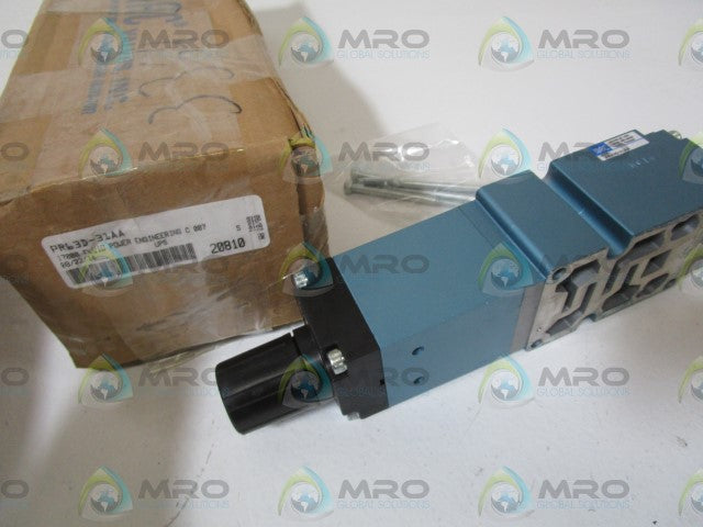 MAC VALVE BASE PR63D-31AA *NEW IN BOX*