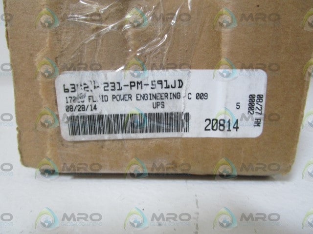 MAC SOLENOID VALVE 6342D-231-PM-591JD *NEW IN BOX*