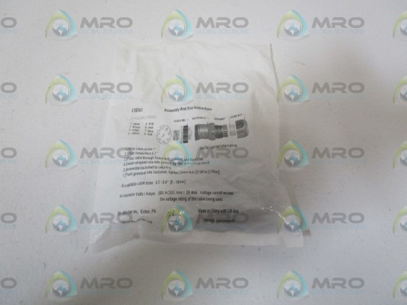 IFM EFECTOR E18343 WIREABLE PLUG  NSMP