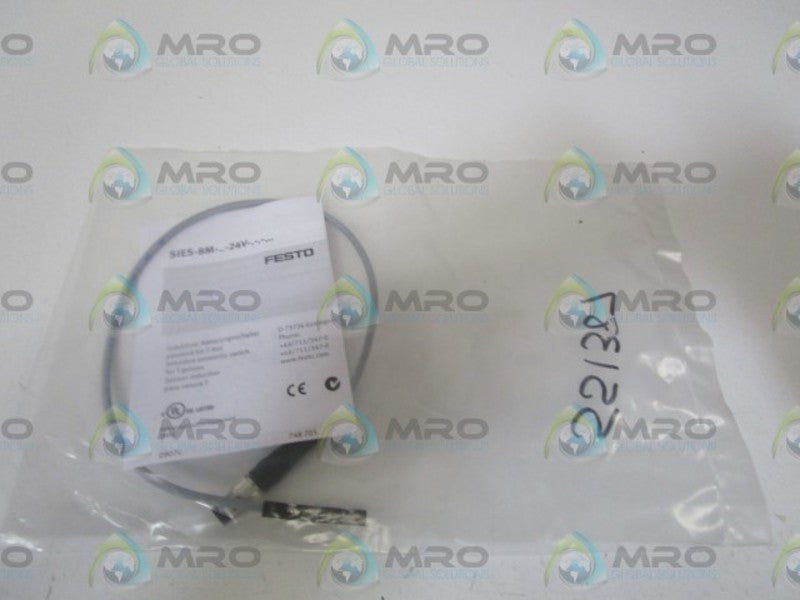 FESTO 551387 PROX. SENSOR SIES-8M-PS-24V-K-0,3-M8D * NEW IN FACTORY BAG *
